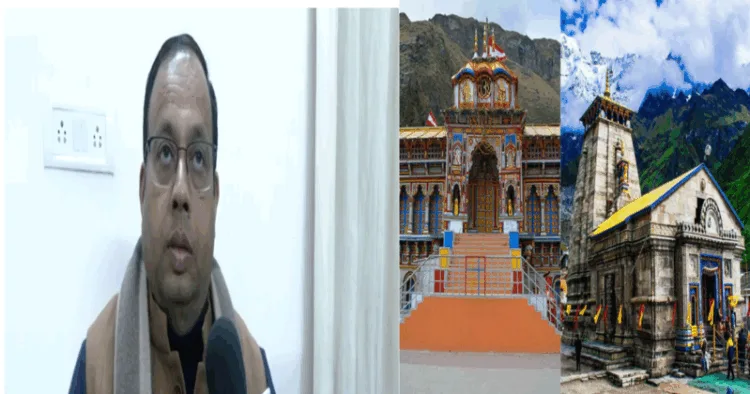 Hemant Dwivedi, chairman of the Shri Badrinath-Kedarnath Temple Committee, stated that at their upcoming board meeting, they will table a proposal to prohibit non-Hindus from entering Shri Kedarnath Dham and Shri Badrinath Dhams.