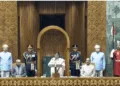 President Droupadi Murmu addressing the parliament