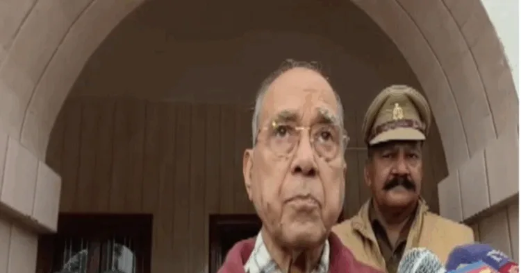 Nripendra Mishra, Chairman of the Shri Ram Janmabhoomi Temple Construction Committee
