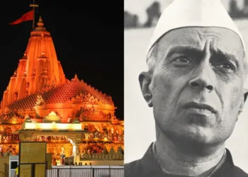 The First Prime Minister of India. Jawahar Lal Nehru wrote 17 letters against Somnath temple