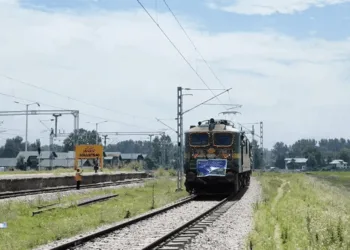 In a first, Anantnag gets full 42-wagon rake carrying rice