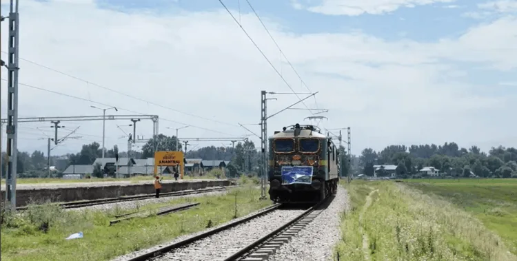 In a first, Anantnag gets full 42-wagon rake carrying rice