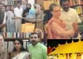 Sabarimala gold theft prime accused Unnikrishan Potty with Sonia Gandhi