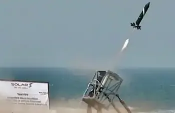Developed by Solar Defence and Aerospace Limited (SDAL) in Nagpur, Maharashtra, Bhargavastra is designed to eliminate multiple drones within seconds