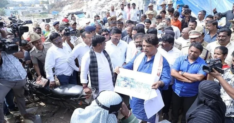 BJP leader R Ashoka demands an NIA probe into illegal settlements in Kogilu Cross, Bengaluru