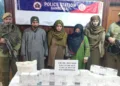 Two terror associates nabbed with arms, grenades in Ganderbal