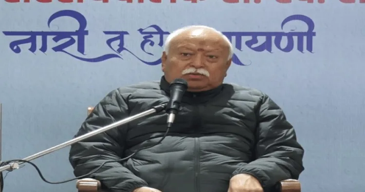 RSS Sarsanghchalak Dr Mohan Bhagwat