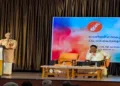 J. Nandakumar addressing the 43rd annual conference of Bharatheeya Vichara Kendram at Jubilee Hall, Thali, Kozhikode