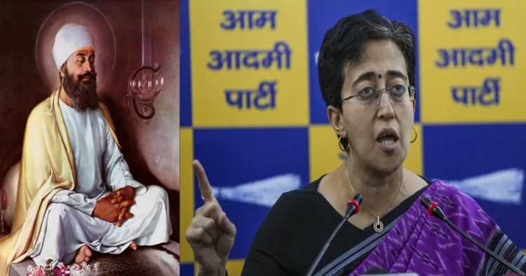 AAP leader Atishi makes insensitive remarks against Guru Tegh Bahadur