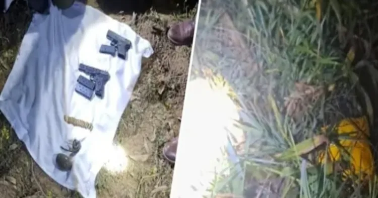 Arms, ammunitions recovered in border village of Samba