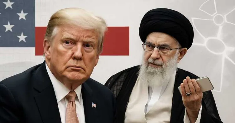 US President Donald Trump and Iran’s Supreme Leader Ayatollah Ali Khamenei