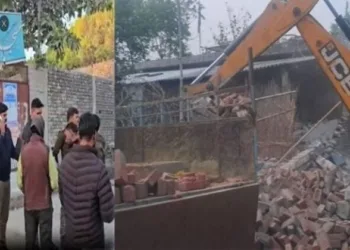Illegal Mosque expansion halted in Lakhimpur