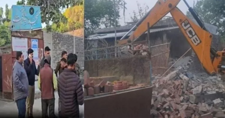 Illegal Mosque expansion halted in Lakhimpur