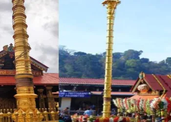 Vigilance officials examine financial records and bank transactions linked to the controversial Dwaja sthambham project at Sabarimala as multiple cases unfold