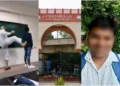 Accused Jamia faculty member Dr Riyazuddin; Jamia Millia Islamia campus; and Ram Phool Meena, the ST employee who has accused him of caste abuse, assault and retaliation (Photo: Organiser)