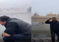 Outrage over Muslim man doing wazu in the holy sarovar at Golden Temple