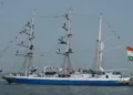 Indian Navy’s sail training ship INS Sudarshini
