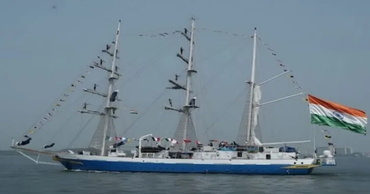 Indian Navy’s sail training ship INS Sudarshini