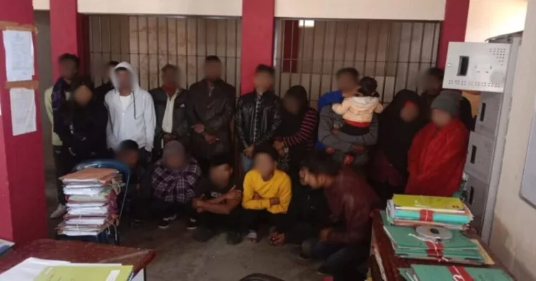 18 Bangladeshi nationals detained by West Jaintia Hills police