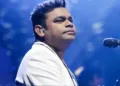 Indian music composer and singer, A R Rahman
