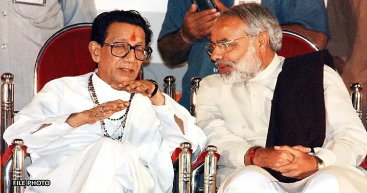 PM Modi shared his pictures with Bal Thackeray on social media (Photo: X/@narendramodi)