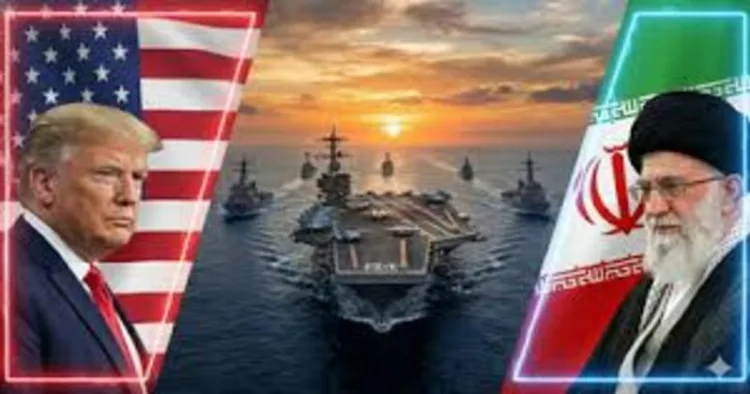US warships and fighter jets gather in the Gulf as Washington signals readiness for direct confrontation with Tehran