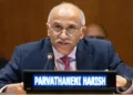 India's Permanent Representative to the UN, Ambassador Parvathaneni Harish