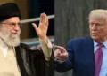 Iran's Supreme Leader Ayatollah Ali Khamenei and US President Donald Trump