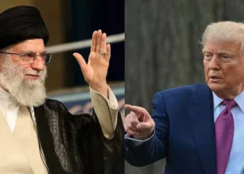 Iran's Supreme Leader Ayatollah Ali Khamenei and US President Donald Trump