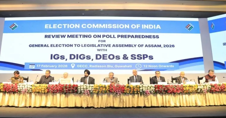 ECI team reviews Assam poll preparedness