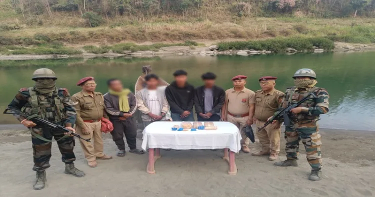 Assam Rifles seize Meth tablets worth Rs 11.85 crore; Nab 3 Myanmar, one Indian smuggler in Mizoram