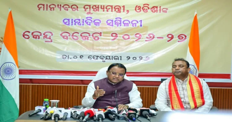 At a press conference held in Sonepur, CM Mohan Charan Majhi shared his views on the Union Budget for the 2026–27 financial year