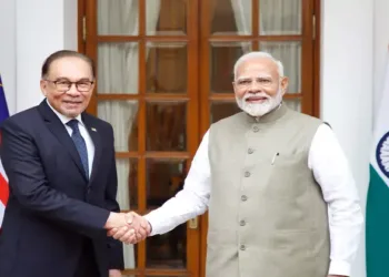 Prime Minister of Malaysia Anwar Ibrahim and Prime Minister Narendra Modi