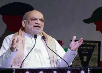 Raipur, Feb 08 (ANI): Union Home Minister Amit Shah speaks during the Conclave Chhattisgarh @ 25: Shifting the Lens organised by Organiser Weekly, in Raipur. (ANI Video Grab)