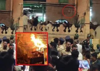 Violence and Arson during Shivaji Jayanti procession