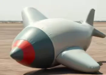 The Pakistan-origin balloon found at Agra Airforce Station