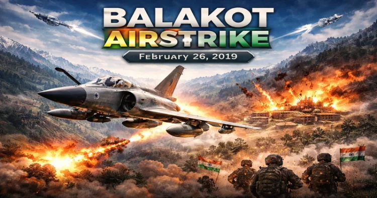 Balakot Airstrike Anniversary (Image is AI Generated)