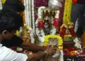 Hindus purify the Ramateerth Temple Row:
