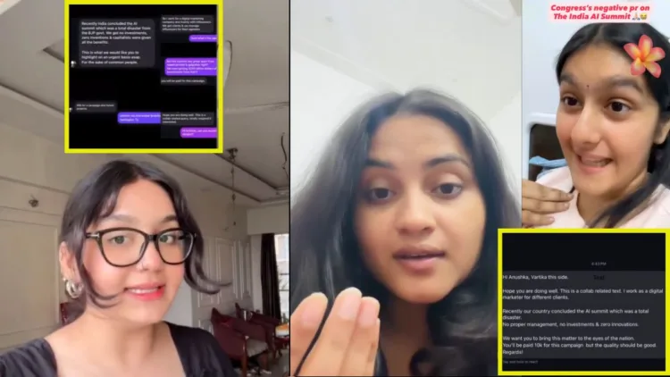 ‘Big Congress Plot to Malign Bharat’s AI Summit? Influencers Allege 'Offer' by Party PR to Downplay Event