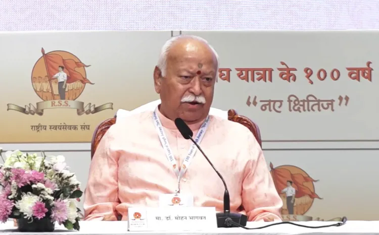 RSS Sarsanghchalak Dr Mohan Bhagwat