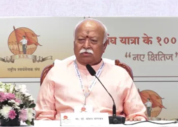 RSS Sarsanghchalak Dr Mohan Bhagwat