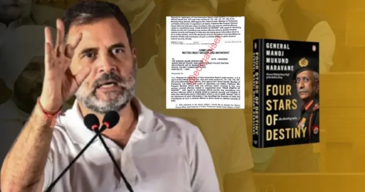 FIR Plea Filed Against Rahul Gandhi, Publisher Over Alleged Disclosure of Official Secrets