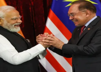 Prime Minister Narendra Modi and Malaysia Prime Minister Anwar Ibrahim