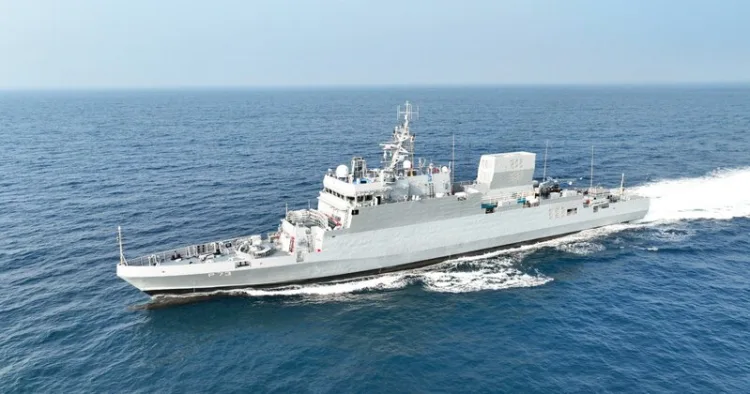 INS Anjadip commissioned into Indian Navy