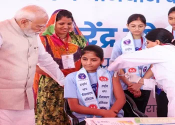 Prime Minister Modi launches nationwide HPV vaccination drive to combat cervical cancer