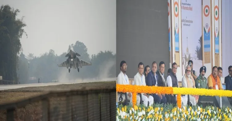 PM Modi unveils Emergency Landing Facility(ELF) in Assam