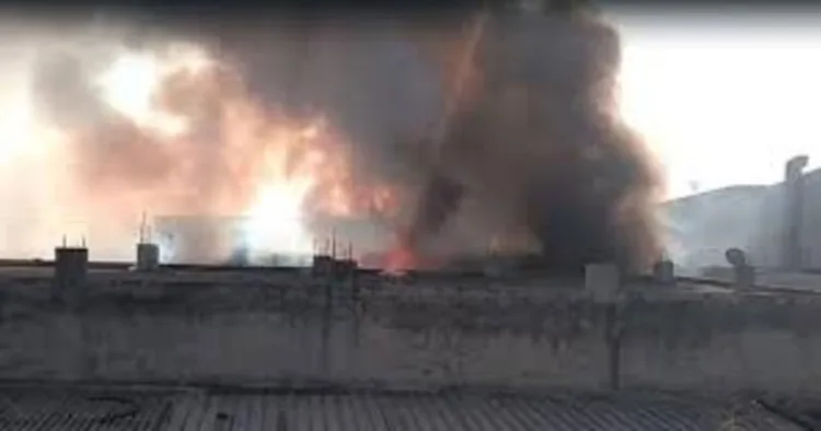 Fire broke out at a chemical factory in Rajasthan, 7 dead