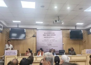 Delegates at the day-long programme that was organised at the Indian Law Institute on 21 February 2026 by the GIA to mark six years of the 2020 Delhi riots