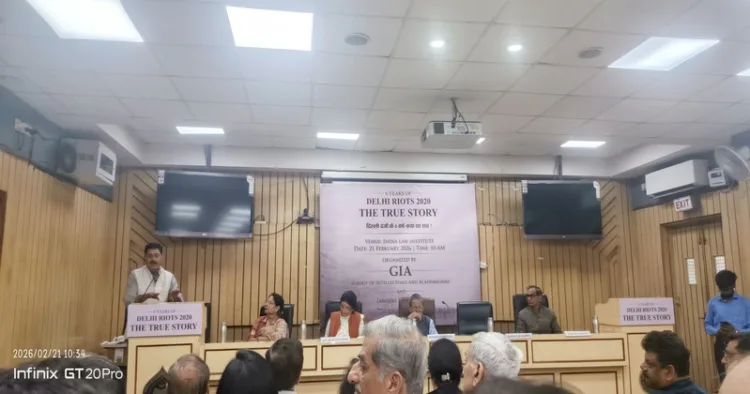 Delegates at the day-long programme that was organised at the Indian Law Institute on 21 February 2026 by the GIA to mark six years of the 2020 Delhi riots