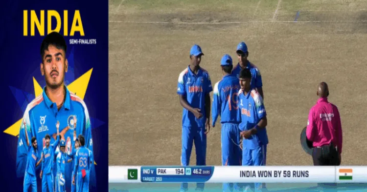 U-19 Cricket World Cup- India beat Pakistan